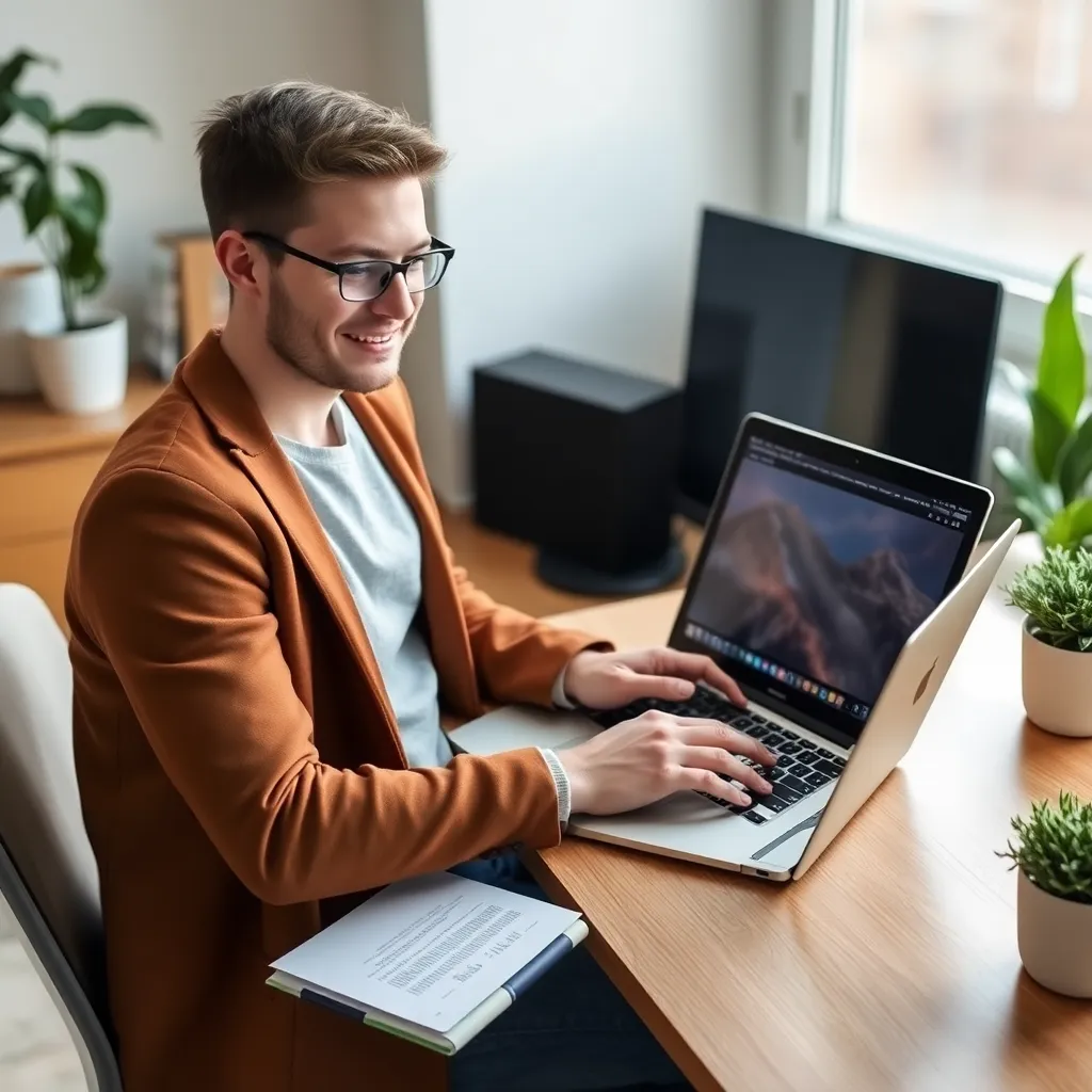 Persoon die financiële planning doet met grafieken en rekenmachine