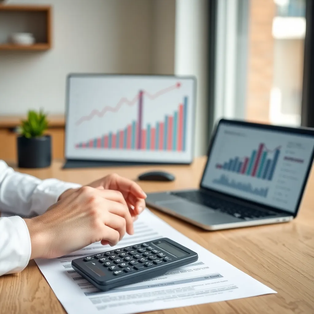 Persoon die FIRE-strategie uitwerkt op papier