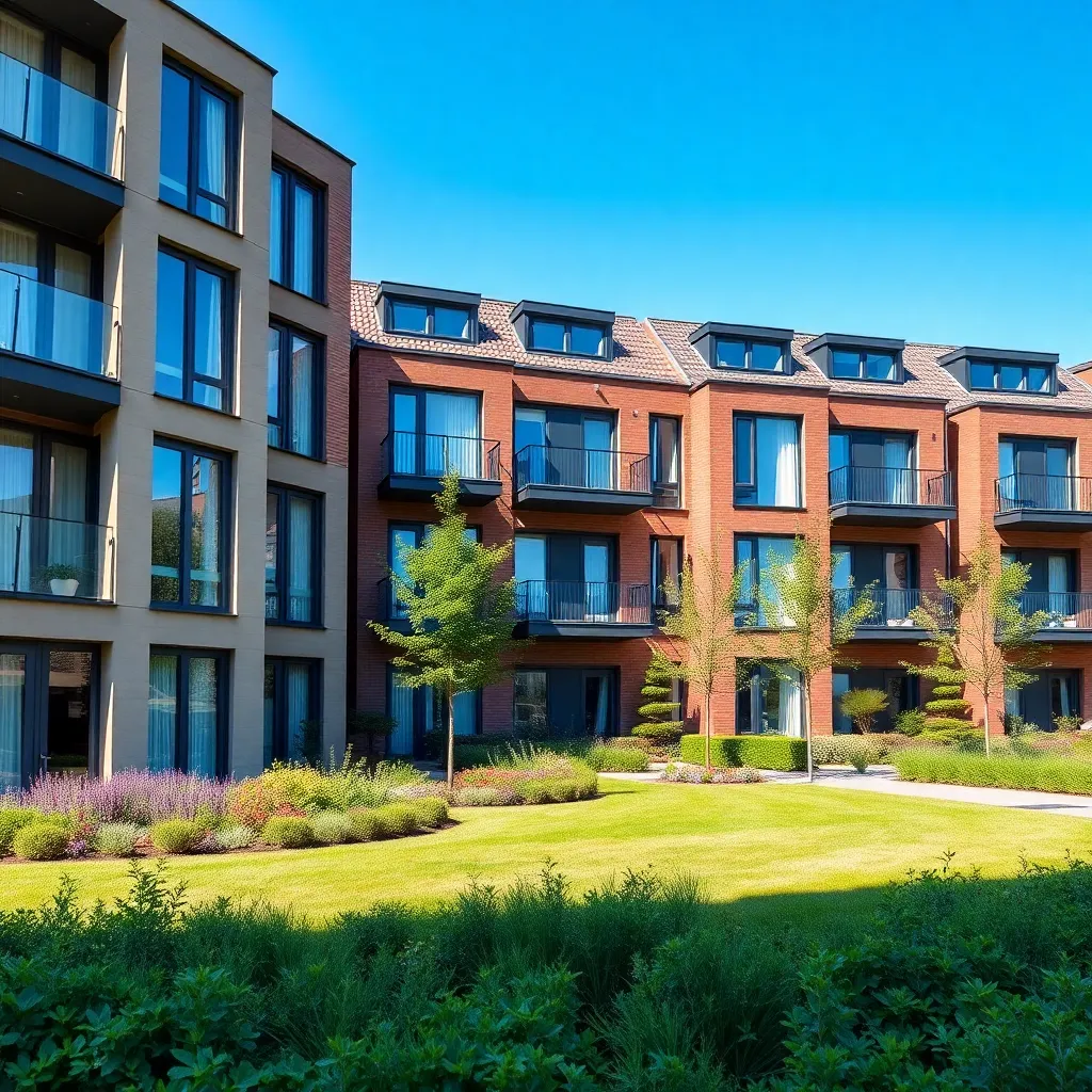 Persoon die beleggingsportfolio analyseert op laptop